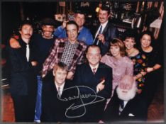 ONLY FOOLS & HORSES - DAVID JASON SIGNED 16X12