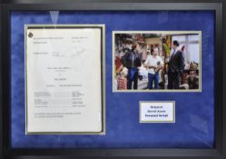 ONLY FOOLS & HORSES - MAY THE FORCE BE WITH YOU - ORIGINAL SIGNED SCRIPT