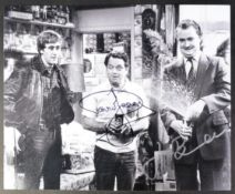 ONLY FOOLS & HORSES - DAVID JASON & JIM BROADBENT SIGNED PHOTOGRAPH