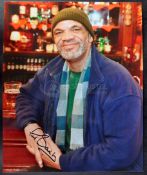 ONLY FOOLS & HORSES - DENZIL - PAUL BARBER - SIGNED 8X10