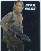 STAR WARS - KELLY MARIE TRAN - SIGNED 8X10