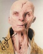 STAR WARS - ANDY SERKIS (SUPREME LEADER SNOKE) - SIGNED 11X14