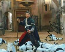 STAR WARS - ROGUE ONE - DONNIE YEN - SIGNED 8X10