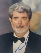 STAR WARS - GEORGE LUCAS (CREATOR & DIRECTOR) - AUTOGRAPHED 8X10