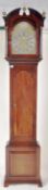 18TH CENTURY GEORGE III SCOTTISH BANNERMAN LONGCASE CLOCK