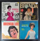 BRENDA LEE - FOUR RECORD ALBUMS GRANDMA WHAT GREAT SONGS, THIS IS