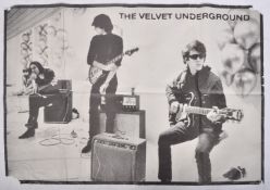 ORIGINAL VELVET UNDERGROUND BAND POSTER