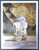 STAR WARS - KENNY BAKER (1934-2016) - AUTOGRAPHED 8X10