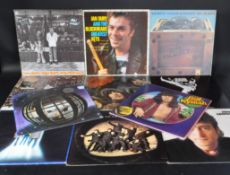 DAVID BOWIE, THE WHO, THE BEATLES - SELECTION OF TEN RECORD ALBUMS