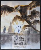 EDDIE REDMAYNE - FANTASTIC BEASTS - SIGNED 8X10