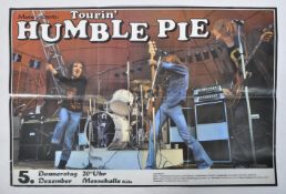ORIGINAL TOURIN' HUMBLE PIE MAMA PRESENTS POSTER