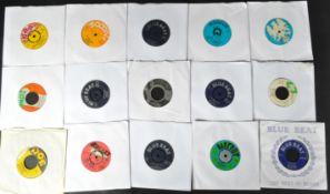 REGGAE / SKA / ROCKSTEADY - COLLECTION OF FIFTEEN 45RPM SINGLES