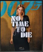 JAMES BOND 007 - NO TIME TO DIE - LEA SEYDOUX SIGNED PHOTO - AFTAL