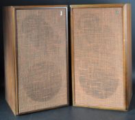 JENSEN SOUND LABORATORIES - MODEL 4 - PAIR OF TEAK SPEAKERS