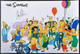 THE SIMPSONS - HARRY SHEARER - AUTOGRAPHED PHOTO - AFTAL