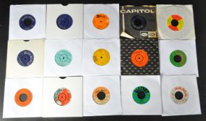 REGGAE / SKA / ROCKSTEADY - COLLECTION OF FIFTEEN 45RPM SINGLES