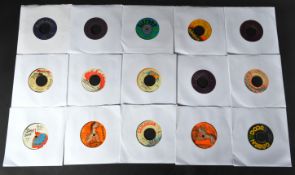 REGGAE / SKA / ROCKSTEADY - COLLECTION OF FIFTEEN 45RPM SINGLES