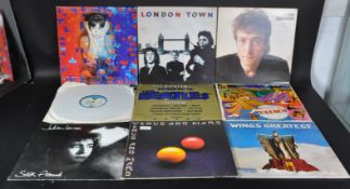 THE BEATLES AND RELATED - COLLECTION OF 20+ VINYL RECORDS