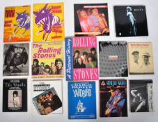 MIXED COLLECTION OF MUSIC RELATED EPHEMERA BOOKS / MAGAZINES ETC
