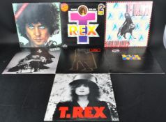 T-REX / MARC BOLAN - SEVEN VINYL RECORD ALBUMS