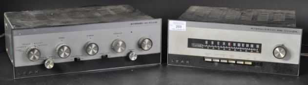 LEAK - STEREOFETIC FM TUNER AND 30 PLUS AMPLIFIER