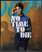 JAMES BOND 007 - NO TIME TO DIE - BEN WISHAW SIGNED PHOTO - AFTAL
