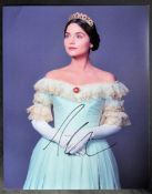 JENNA COLEMAN - DOCTOR WHO / VICTORIA - SIGNED 11X14