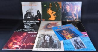 RORY GALLAGHER / TASTE - ELEVEN VINYL RECORD ALBUMS