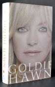 GOLDIE HAWN - LOTUS GROWS IN THE MUD - SIGNED HARDCOVER BOOK