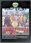 SIR PETER BLAKE - THE BEATLES - SGT PEPPER - SIGNED POSTCARD