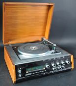HACKER - CENTURION MK II - TEAK CASED RECORD PLAYER WITH GARRARD DECK