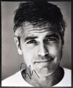 GEORGE CLOONEY - SIGNED 8X10