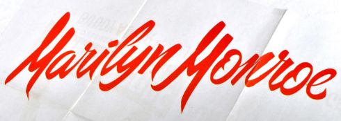 BUS STOP (1956) - MARILYN MONROE - FRENCH GRANDE MOVIE POSTER