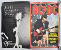 MIXED COLLECTION OF MUSIC RELATED POSTERS