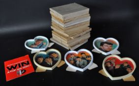 COLLECTION OF 60'S TY-PHOO TEA PROMOTIONAL FRAMED MUSICIANS / GROUPS