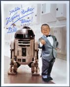 STAR WARS - KENNY BAKER - R2D2 ORIGINAL SIGNED 8X10
