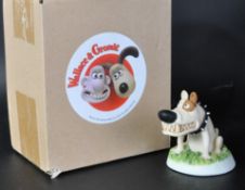 WALLACE & GROMIT - ROBERT HARROP - COLLECTOR'S CLUB FIGURINE