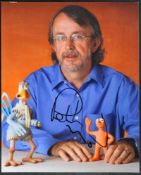 AARDMAN ANIMATIONS - PETER LORD - AUTOGRAPHED 8X10