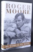 SIR ROGER MOORE (1927-2017) - JAMES BOND - MY WORD IS MY BOND - SIGNED AUTOBIOGRAPHY