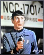 STAR TREK - LEONARD NIMOY (D.2015) - AUTOGRAPHED 8X10