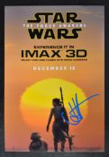 STAR WARS - JJ ABRAMS (DIRECTOR) - AUTOGRAPHED 12X8