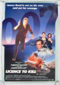 JAMES BOND - LICENSE TO KILL (1989) - ONE SHEET MOVIE POSTER