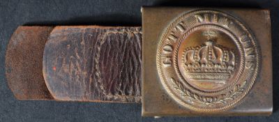 WWI FIRST WORLD WAR IMPERIAL GERMAN ARMY BELT BUCKLE