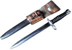 20TH CENTURY SWISS 1957 PATTERN RIFLE BAYONET