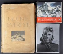 MOUNT EVEREST - COLLECTION OF MOUNT EVEREST NEWSPAPER EMPHEMERA