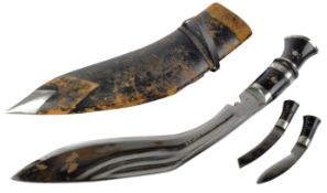 VINTAGE 20TH CENTURY GURKHA REGIMENT KUKRI KNIFE