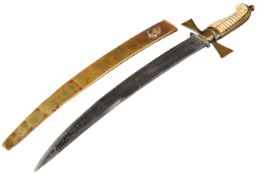 EARLY 19TH CENTURY NAVAL DIRK / DAGGER