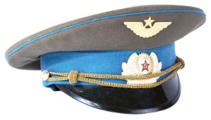 VINTAGE SOVIET RUSSIAN UNION AIRBORNE OFFICERS VISOR CAP