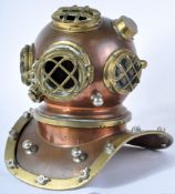 20TH CENTURY UNITED STATES NAVY DIVING HELMET