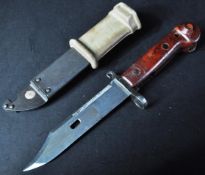 POST WWII COLD WAR ERA KALASHNIKOV AKM TYPE 1 RIFLE BAYONET